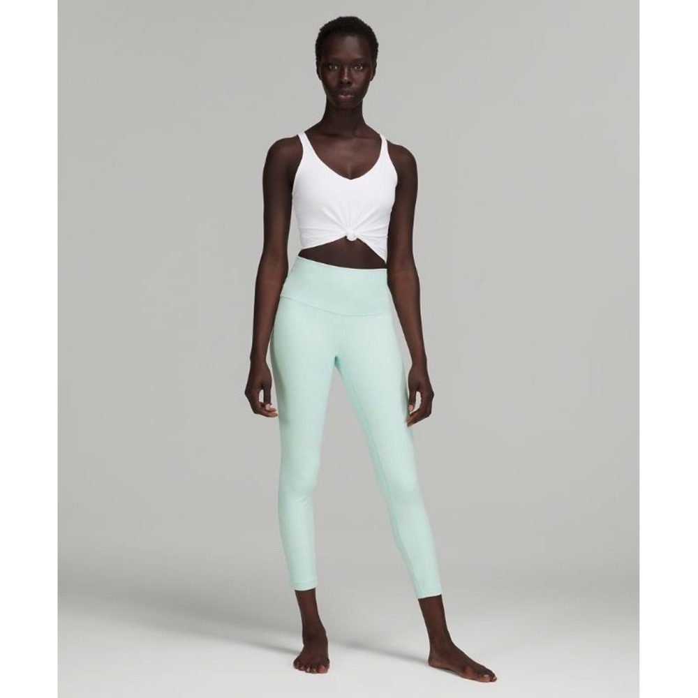Lululemon Align High-Rise Pant 25 Mint Green Nulu Leggings LW5CTCS Size 12